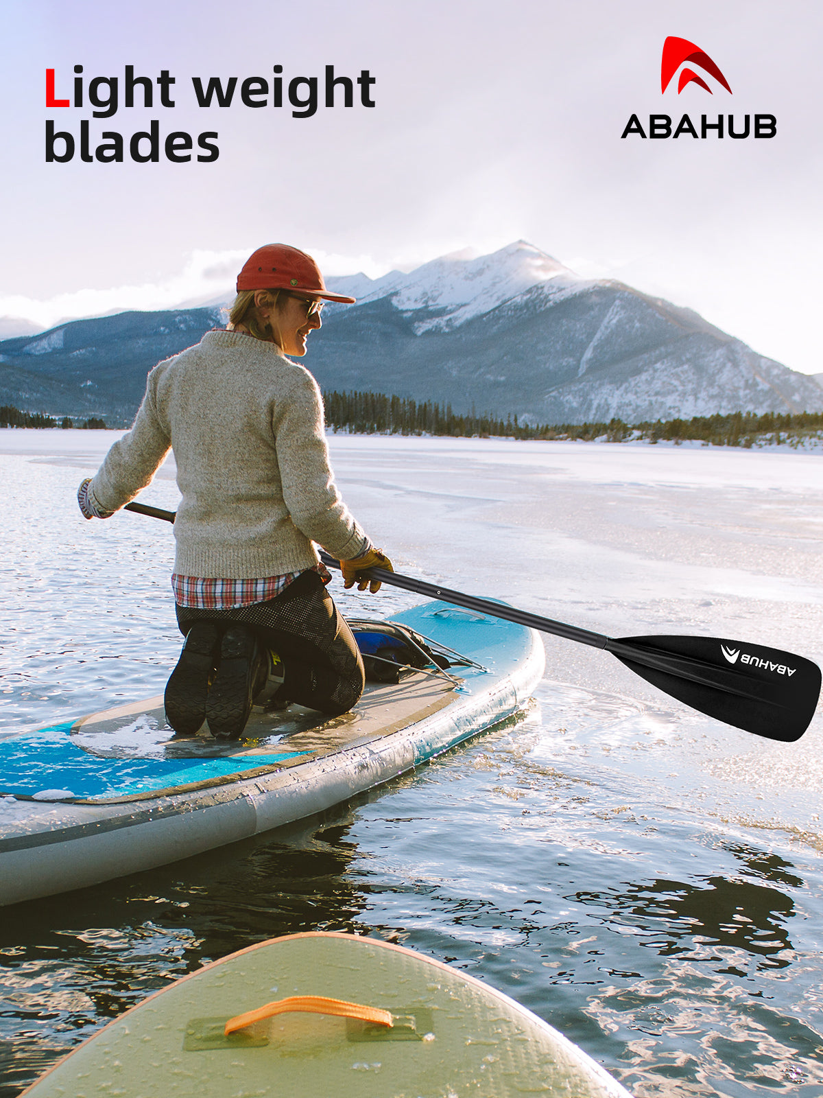 Abahub SUP Paddles - 3 Piece Adjustable Stand up Paddle