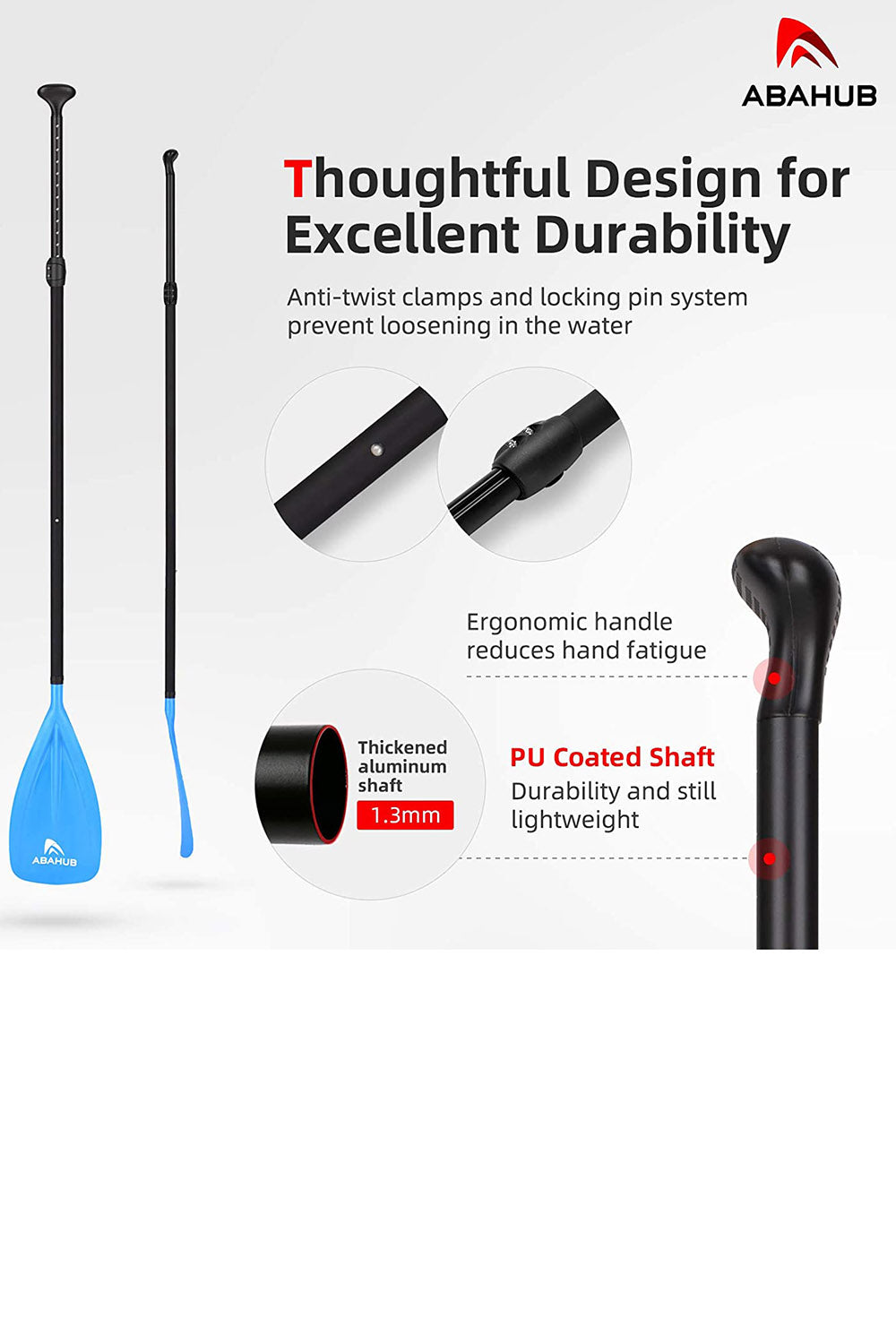 Abahub 3-Piece SUP Paddles