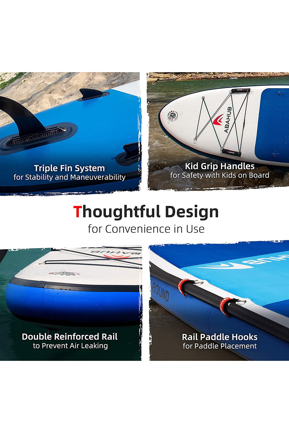 Abahub Inflatable SUP-Stand Up Paddleboarding