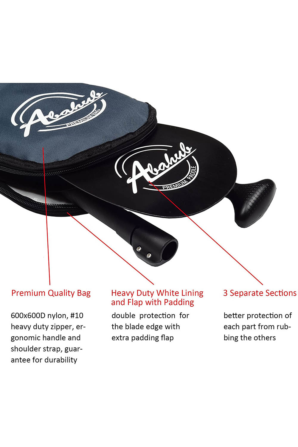 Abahub Adjustable Carbon Fiber SUP Paddle