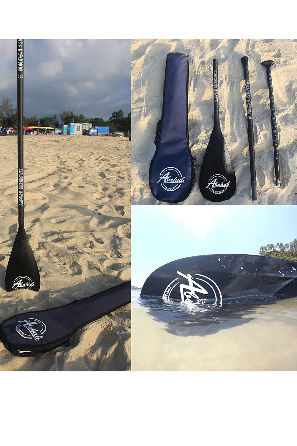 Abahub Adjustable Carbon Fiber SUP Paddle