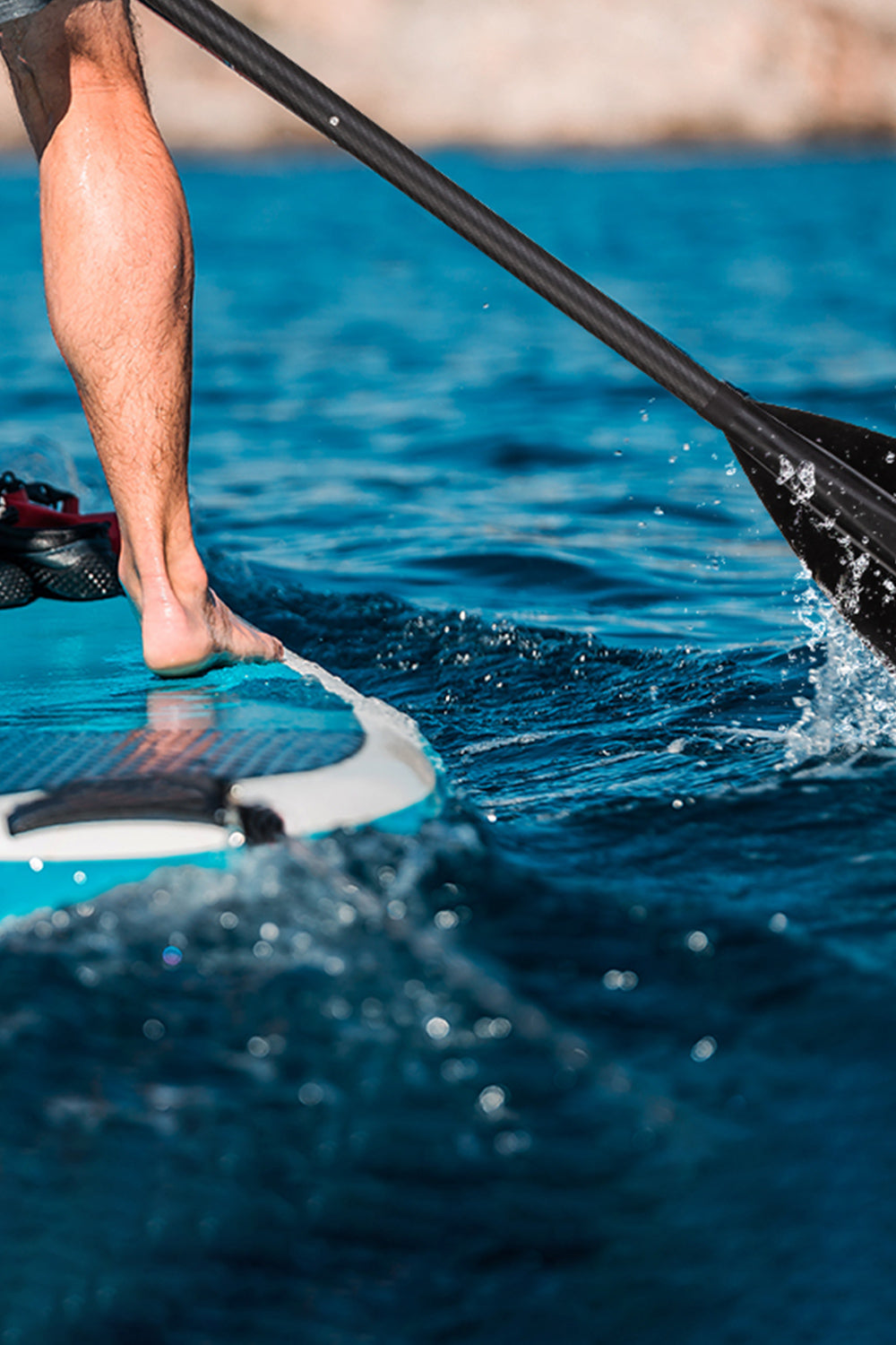 Abahub Adjustable Carbon Fiber SUP Paddle