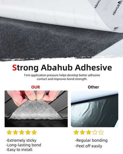 Abahub EVA Foam Boat Decking 96''x36'' Self-Adhesive Faux Teak Marine Flooring Sheet Traction Pad for Boats Surfboard, Gray with Black Seam Lines