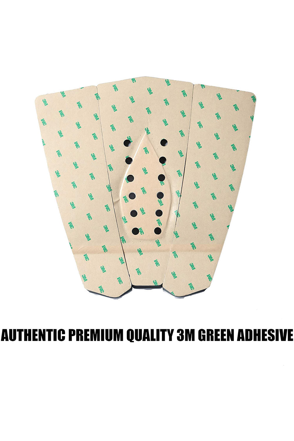 Abahub 3 pièces EVA Surfboard Deck Traction Pads avec Kicker pour Stomp Skimboards