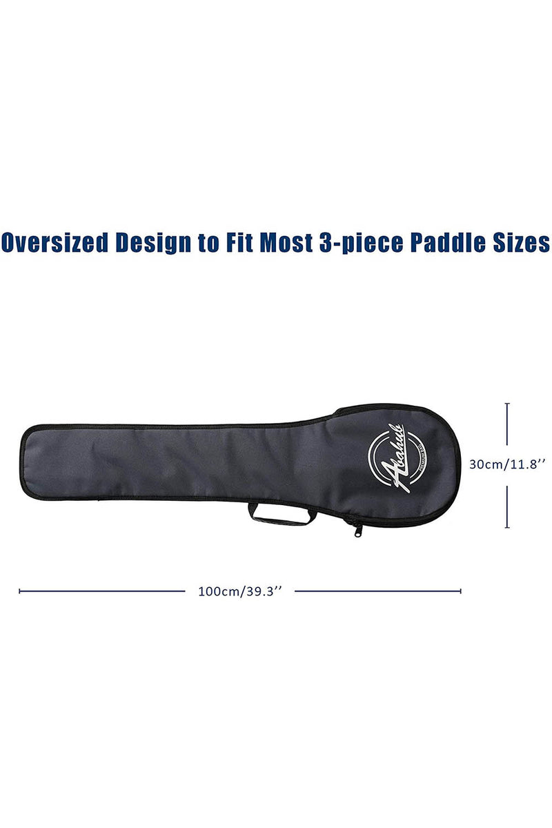 Abahub Premium SUP Paddle Bag pour Stand Up Paddles réglables 3 pièces