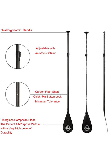 Abahub Adjustable Carbon Fiber SUP Paddle