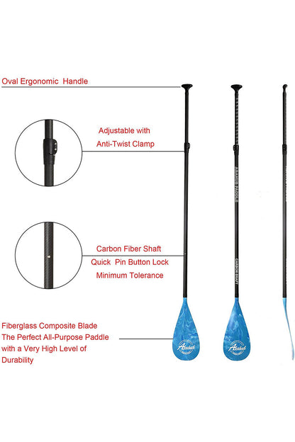 Abahub Adjustable Carbon Fiber SUP Paddle