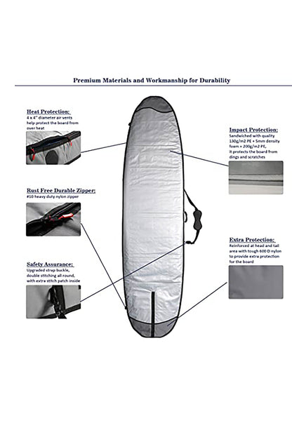 Abahub Premium Surfboard Travel Bag