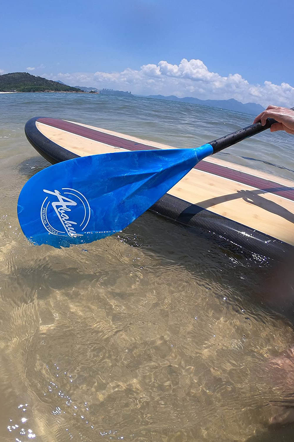 Abahub Adjustable Carbon Fiber SUP Paddle